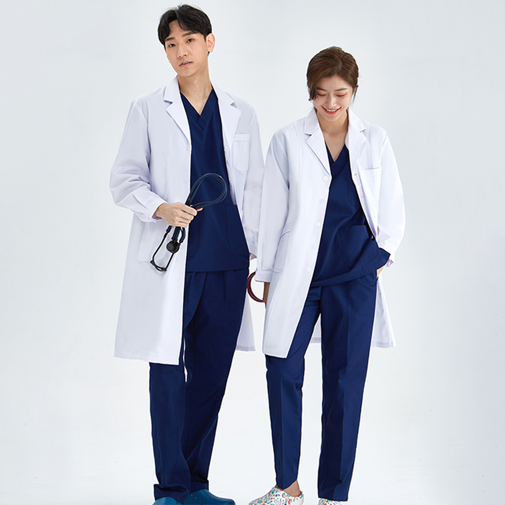 Lab Coat Medical - Unisex White Coat Lab Coat Hospital