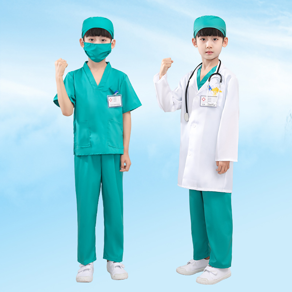 7 Pcs/Pack Kid White Medical U - Lab Coat Medical review and price