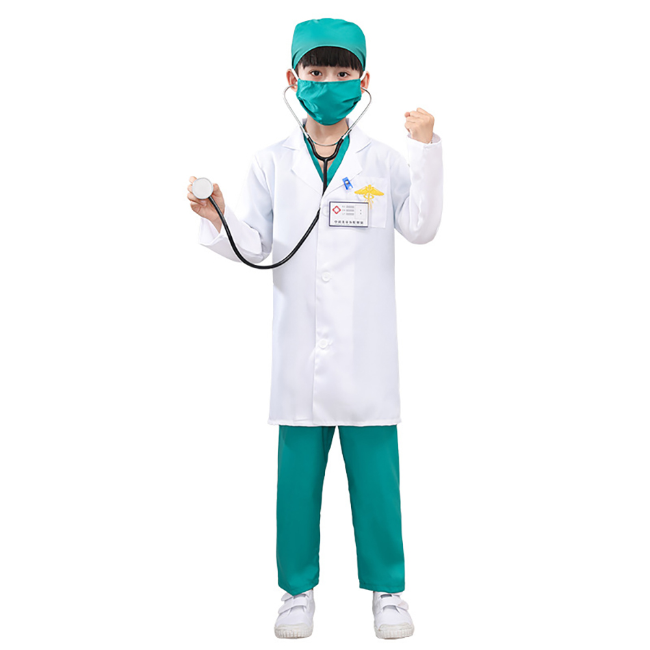 7 Pcs/Pack Kid White Medical U - Lab Coat Medical review and price