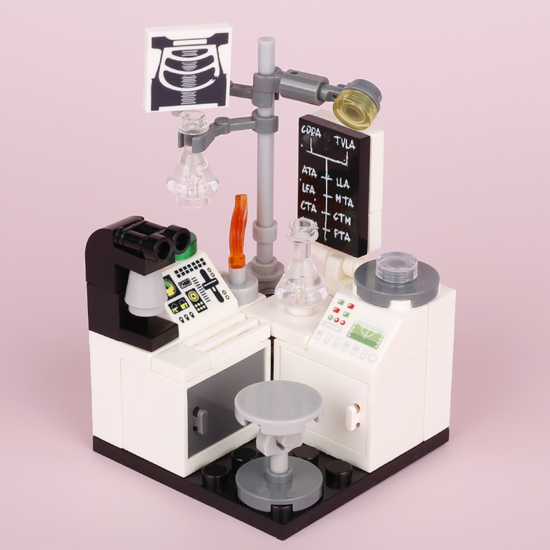 MOC City Laboratory Lab Buildi - Medical Lab Microscope review and price