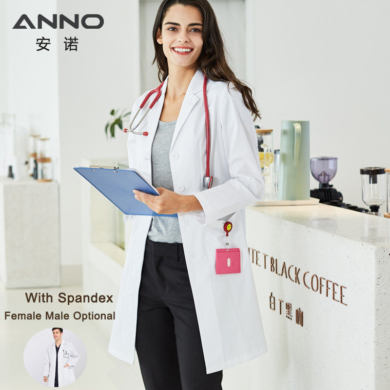 ANNO Long Sleeve Lab Uniforms  - Lab Coat Medical review and price