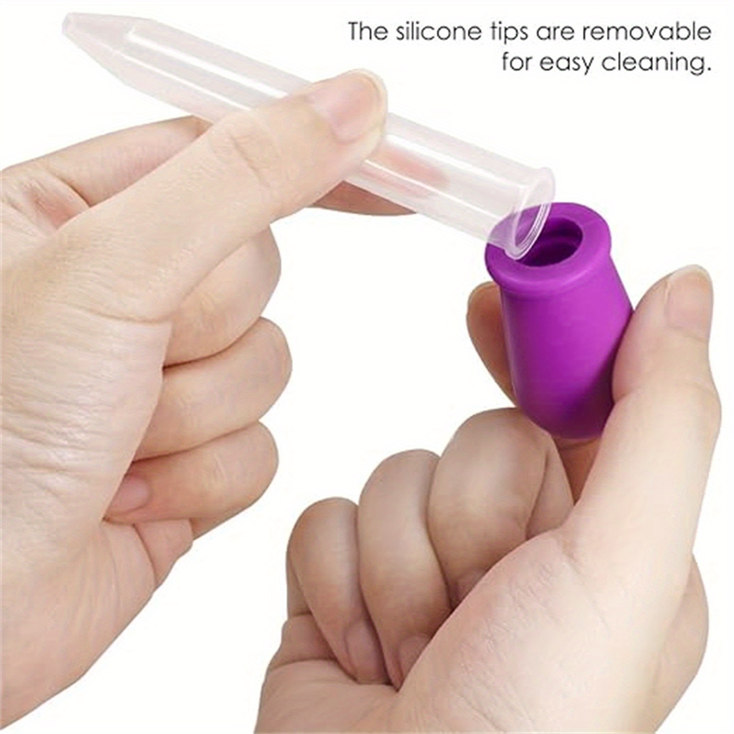 8pcs Silicone And Plastic Liqu - Lab Pipette Tip review and price