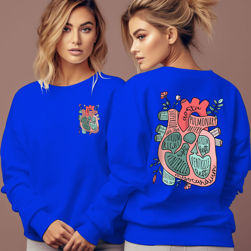Anatomical Heart Flower Print  - Medical Lab Technologist review and price