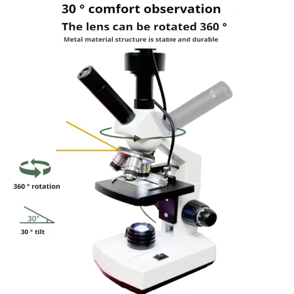 Top Selling HD Screen Digital  - Medical Lab Microscope review and price