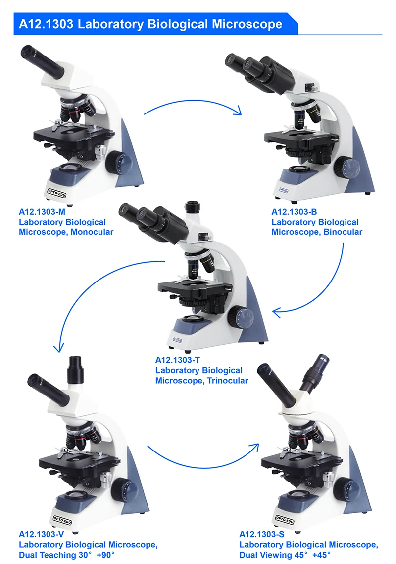 OPTO-EDU A12.1303-B 40x~1000x  - Medical Lab Microscope review and price